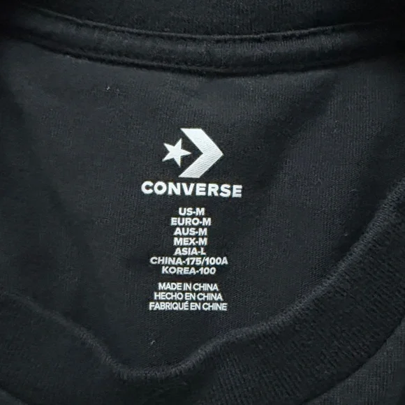 Black Converse Long sleeve - Picture 2 of 2